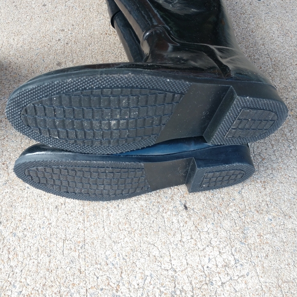 ☔ INTRIGUE ORIGINAL RUBBER RAIN BOOTS SZ 8 - Picture 5 of 7